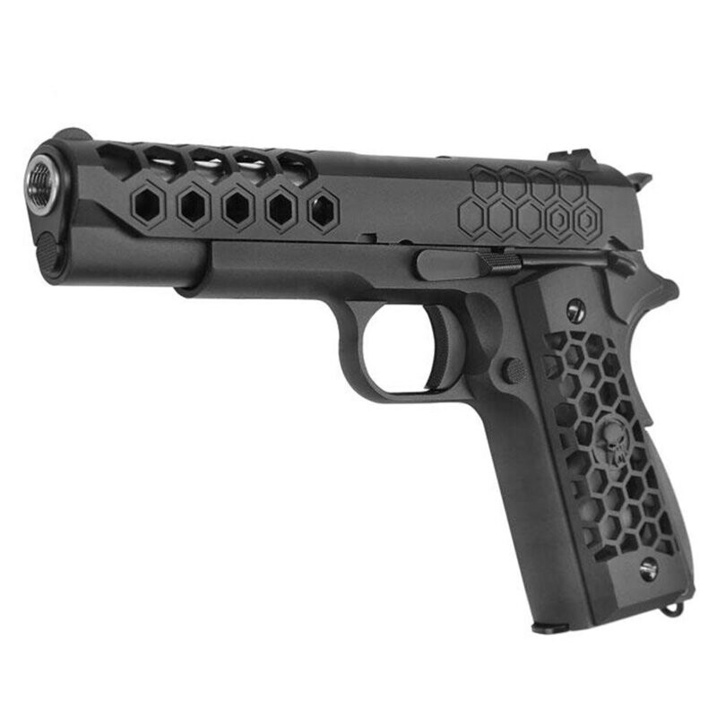 WE 1911 GEN 2 Hex cut GBB full metal black