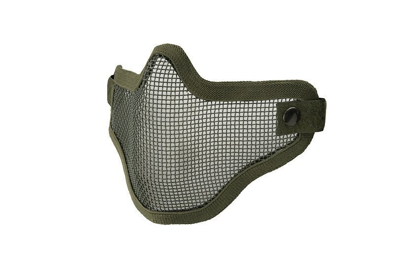 Mesh Lower Face Mask Olive