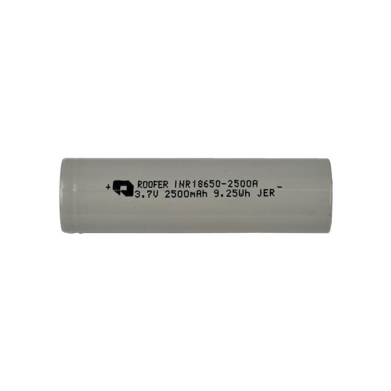 18650 2500mAh battery