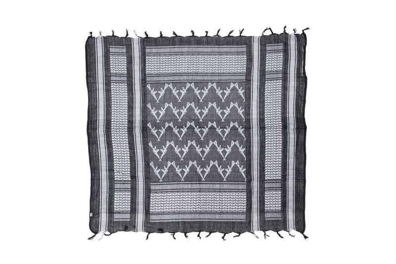 Shemagh Scarf Black & White