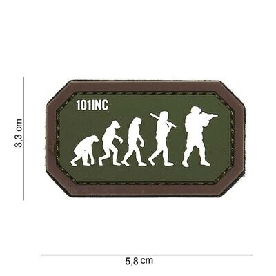 Airsoft evolution Green/Brown Rubber Patch