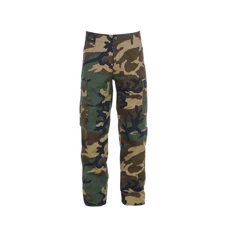 Kids Combat Trousers  Woodland