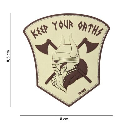 Keep Your Oaths Rubber Patch
