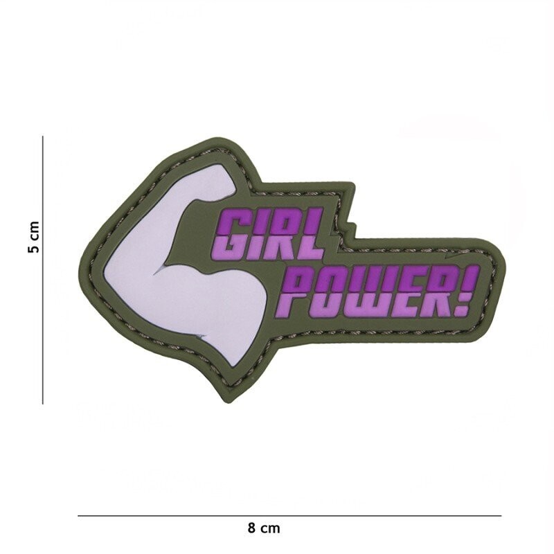 Girl Power Rubber Patch