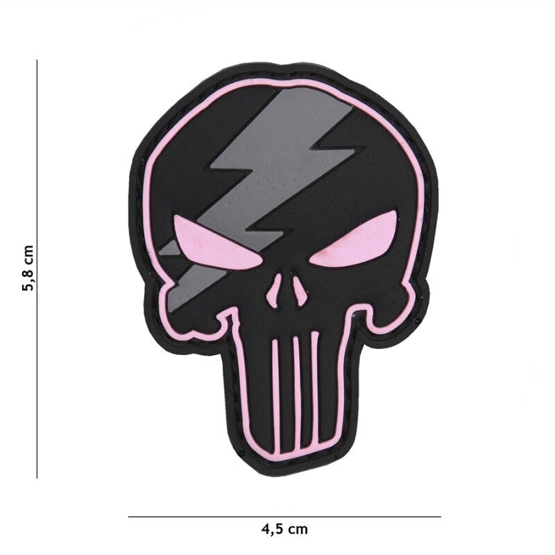 Punisher Pink Rubber Patch