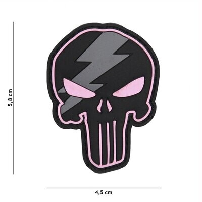 Punisher Pink Rubber Patch