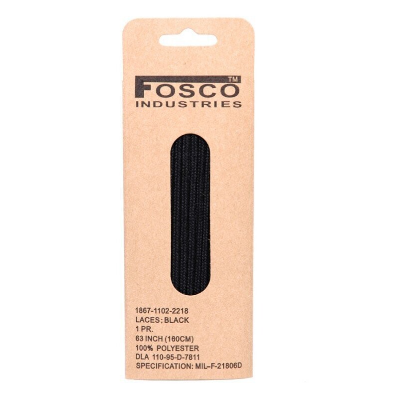 Boot Laces 180cm Black