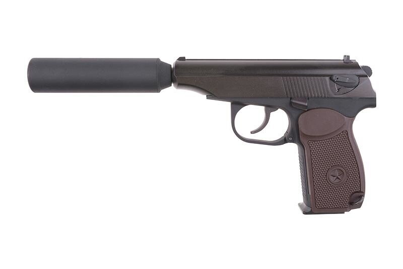 WE  MK Makarov  GBB Pistol Black/Brown Grip