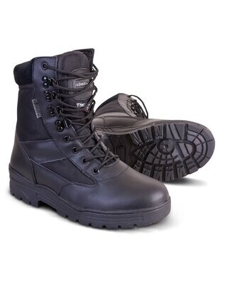 Kombat UK Leather/Cordura Patrol Boots - Black