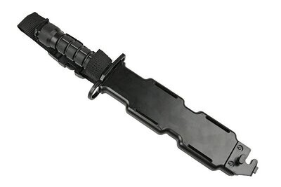 M9 Bayonet Plastic Airsoft Knife - Black