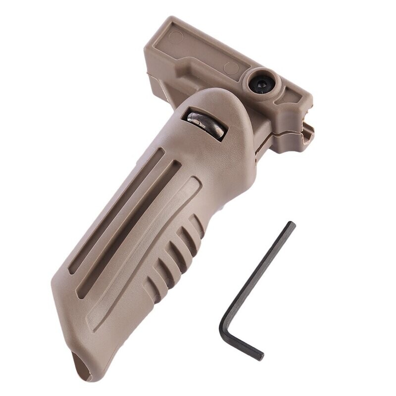Vertical Folding Grip 20mm Rail Tan