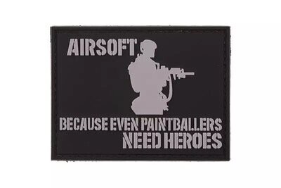 Airsoft Heroes Rubber Patch