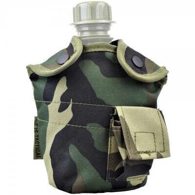 Water Bottle / Canteen Cover Woodland