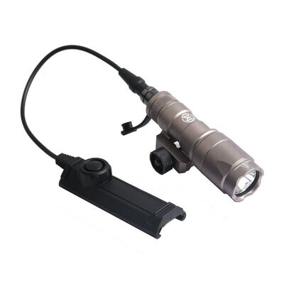 Rail Mounted LED Flashlight Tan