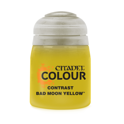 Bad Moon Yellow  Contrast Paint