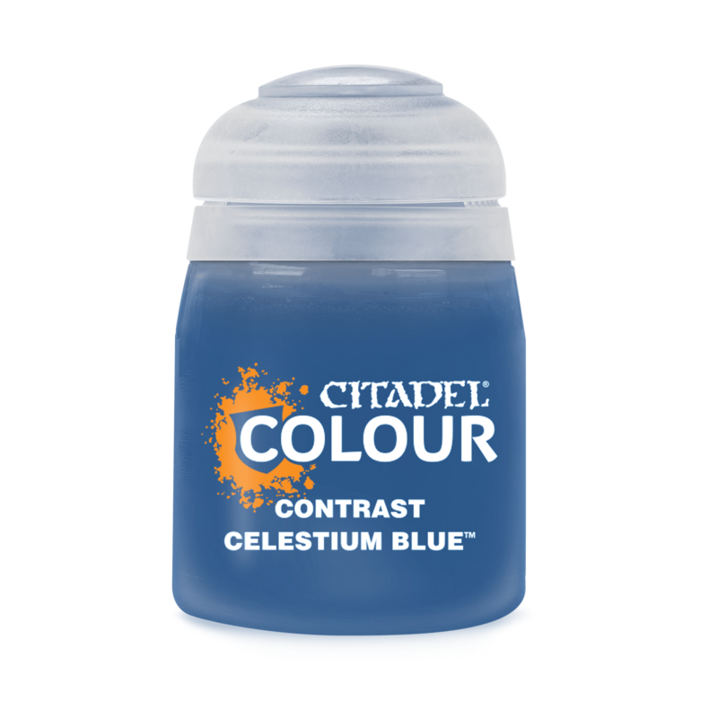 Celestium Blue  Contrast Paint