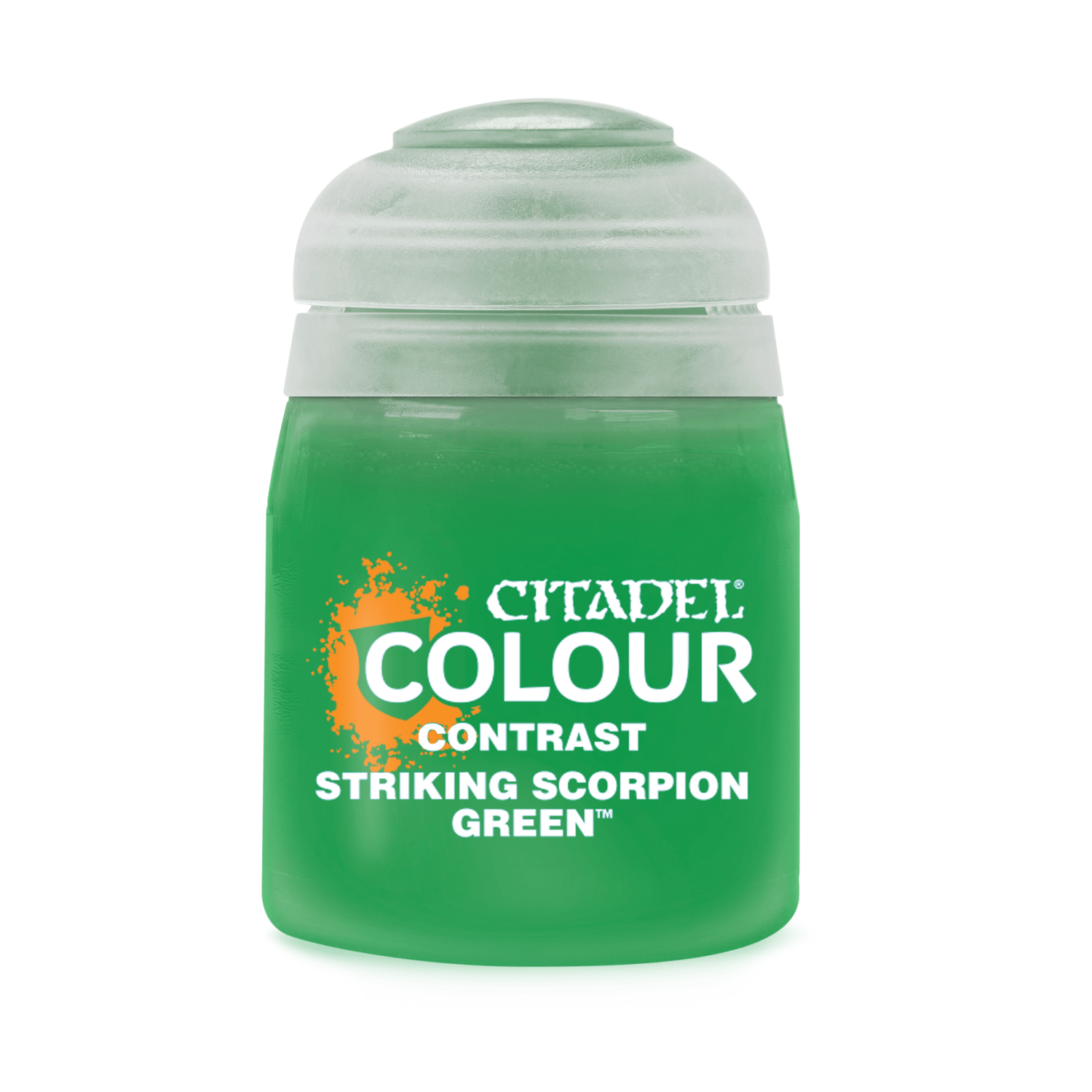 Striking Scorpion Green Contrast Paint
