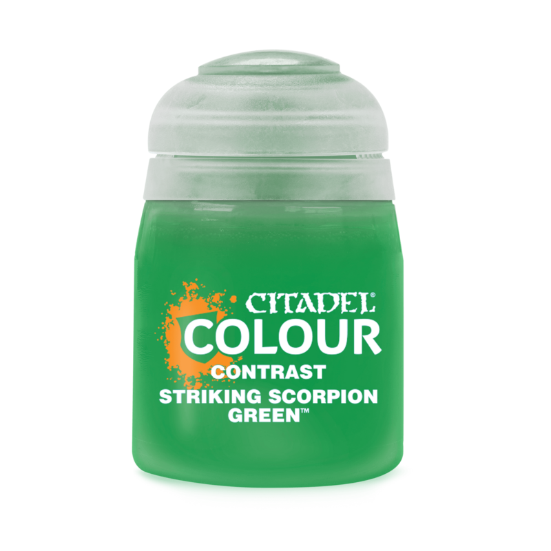Striking Scorpion Green Contrast Paint