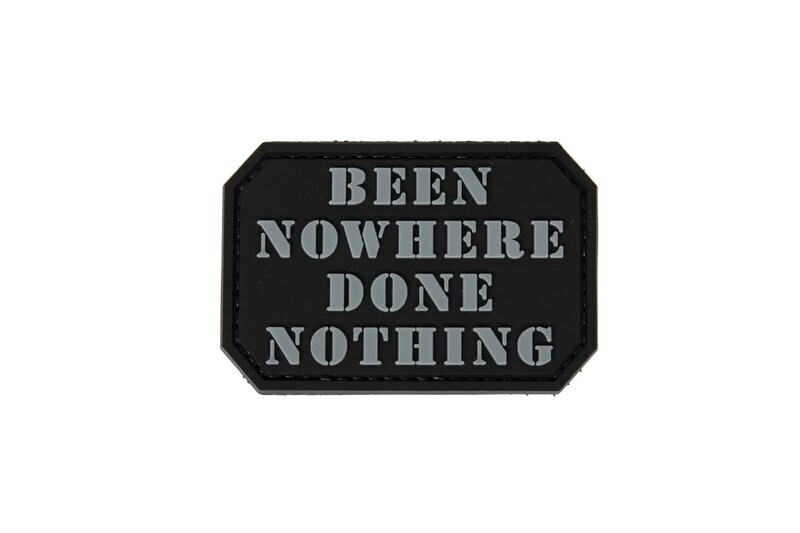 Been Nowhere Rubber Patch