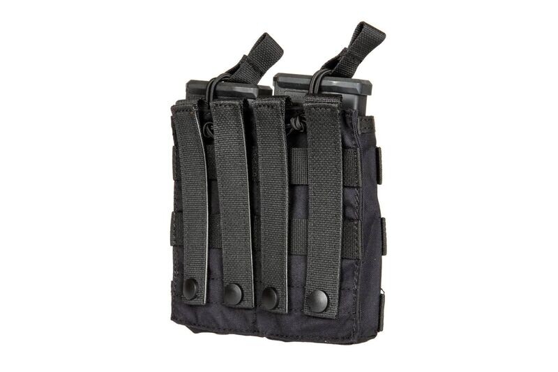 Double Universal Magazine Pouch Black