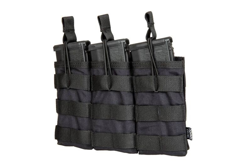 Triple Universal  Magazine Pouch Black