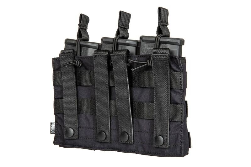 Triple Universal Magazine Pouch Black