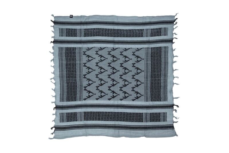Shemagh Scarf Grey
