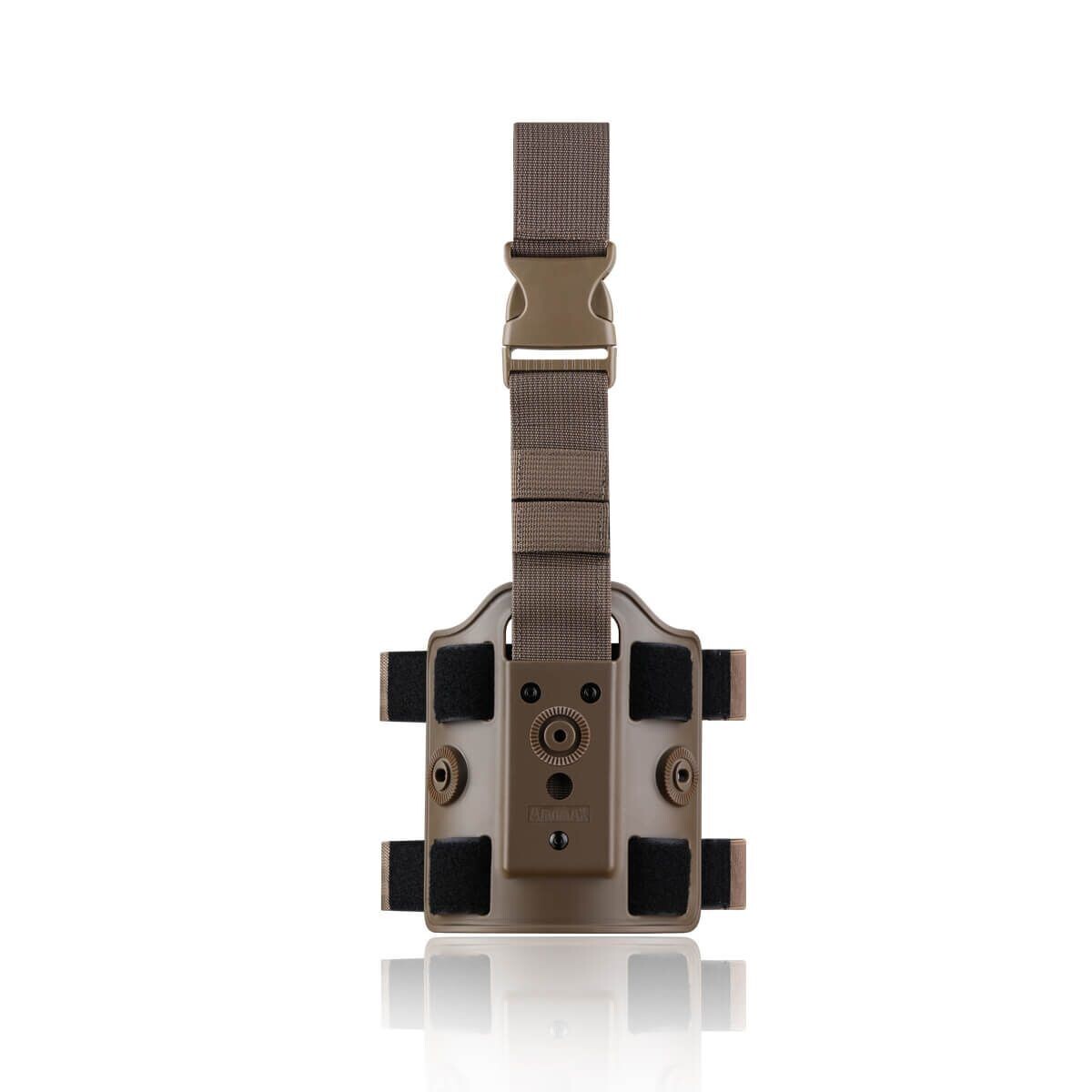 Amomax Drop Leg  Polymer Platform Tan