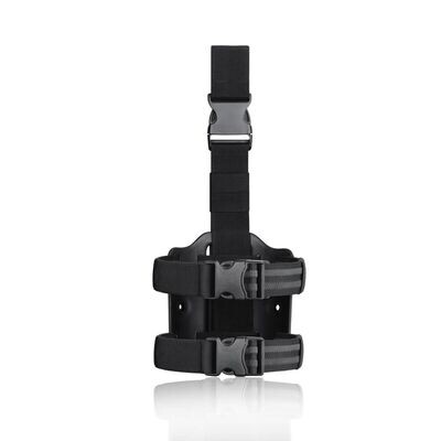 Amomax Drop Leg Polymer Platform Black