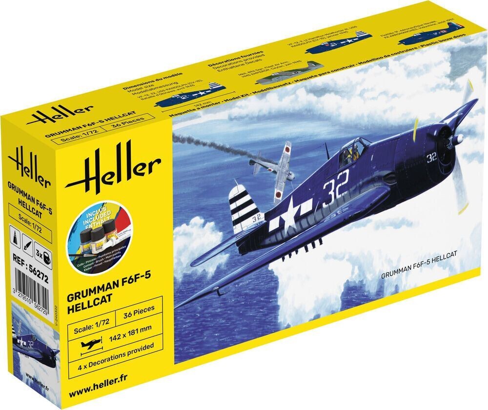 Heller F6F Hellcat Starter Kit 1:72