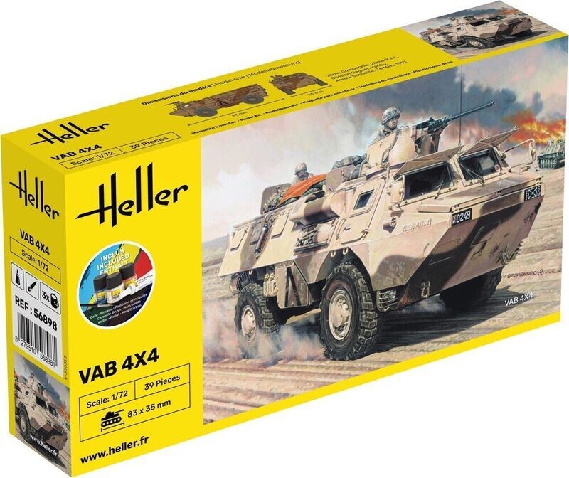 Heller:  VAB 4X4 Starter Kit  1:72