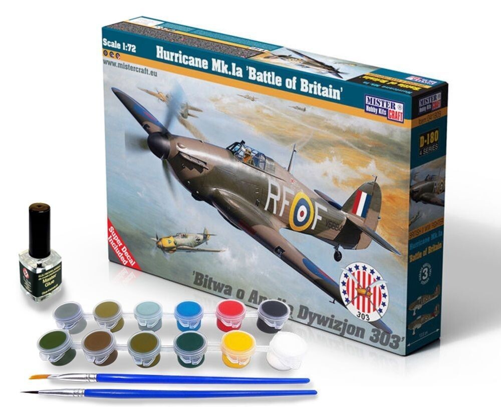 Hurricane Mk.Ia "Battle of Britan" 1:72 Super Set