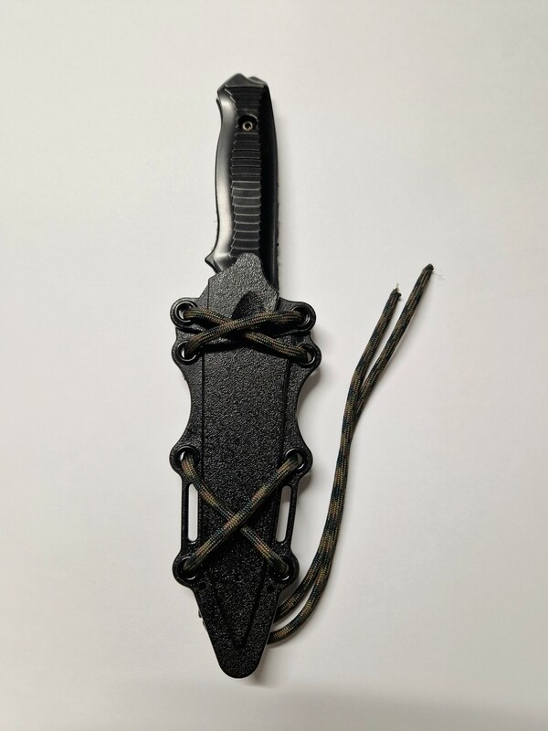 Tanto Plastic Airsoft Knife - Black