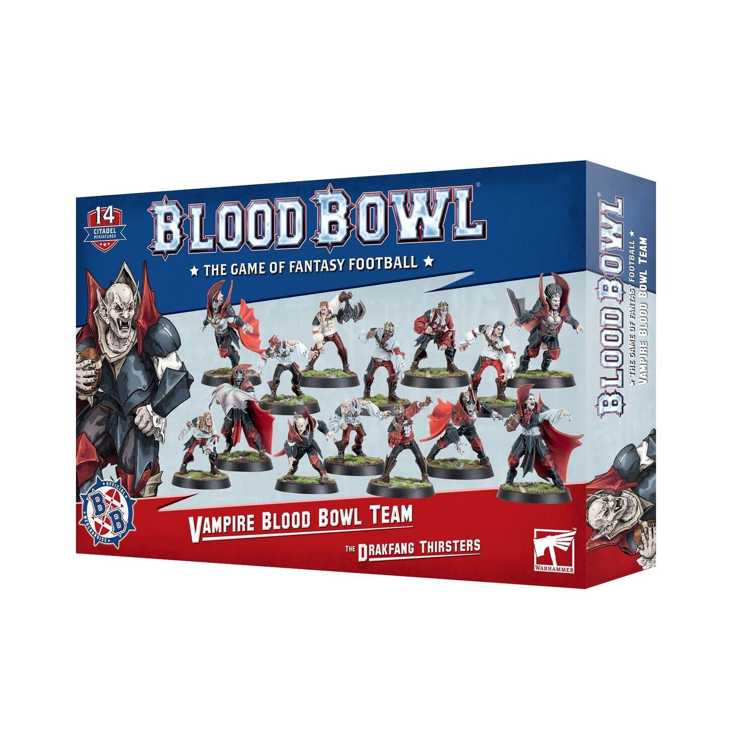 Blood Bowl Vampire Team: The Drakfang Thirsters