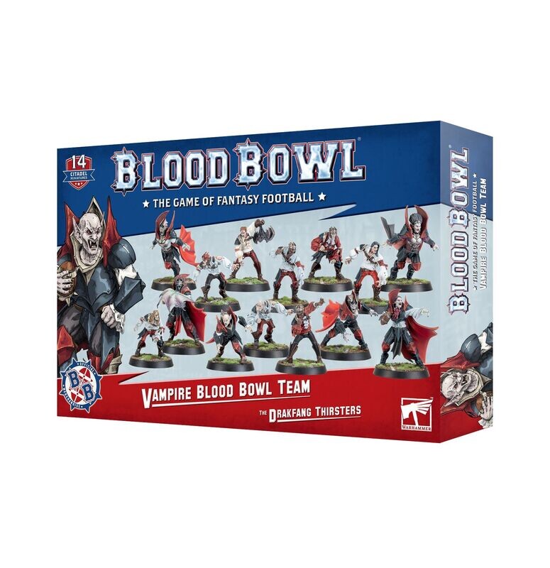 Blood Bowl  Vampire Team: The Drakfang Thirsters