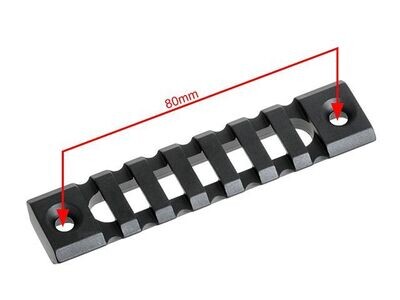 7 Slot Keymod Rail Section