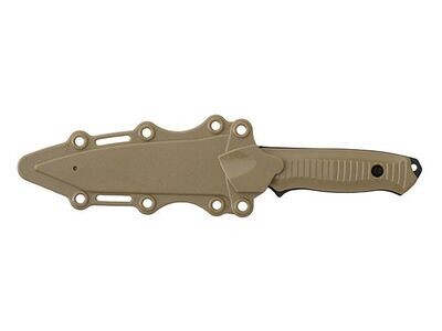 Tanto Plastic Airsoft Knife - Coyote