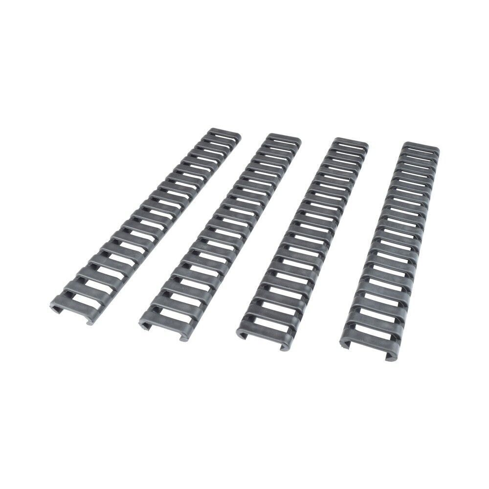 Soft 20mm Rail Cover 4 pack Black