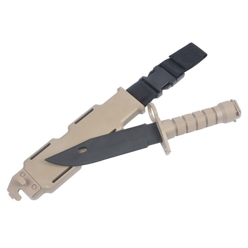 Plastic Airsoft Knife - Tan
