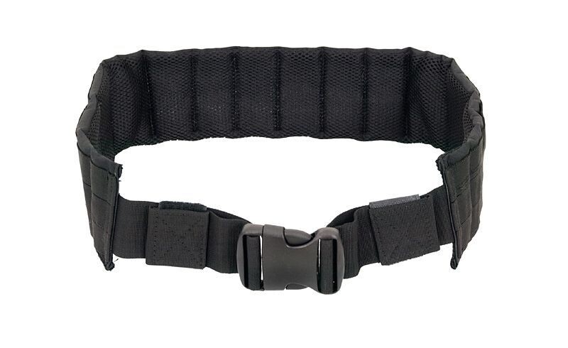 Padded Molle Patrol  Belt Black