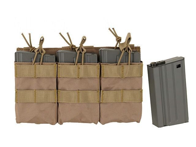 Triple 7.62 / 308 Magazine Pouch Coyote