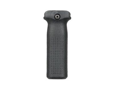 Long Vertical Foregrip With Battery Compartment - Black