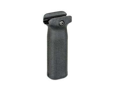 Long Vertical Foregrip With Battery Compartment - Black