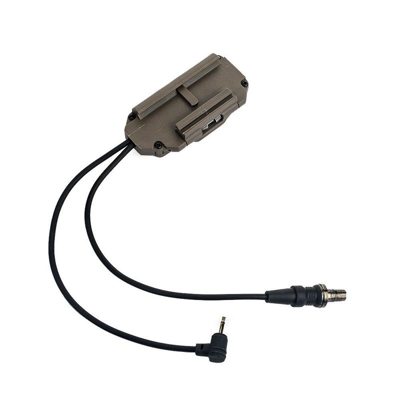 Dual Remote for PEQ & Flashlight Devices Tan