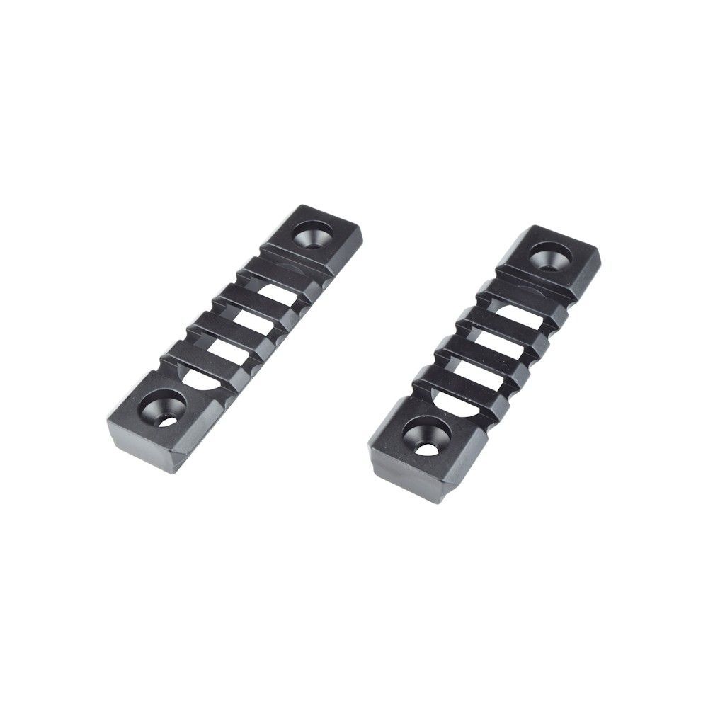 2pc Standard 20mm 5 Slot Metal Rails