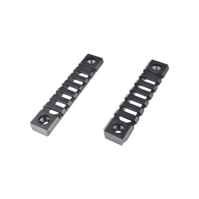 2pc Standard 20mm 7 Slot Metal Rails