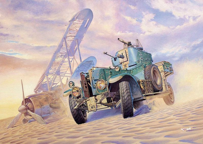 British Armoured Car Pattern 1920 Mk.II 1:72