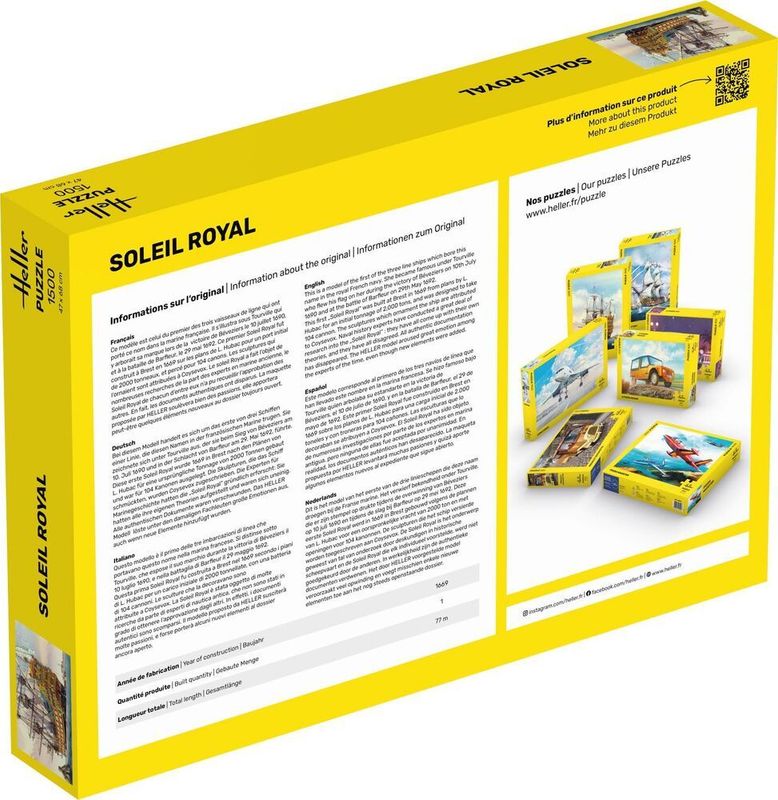 Soleil Royal 1500 Pieces Puzzle