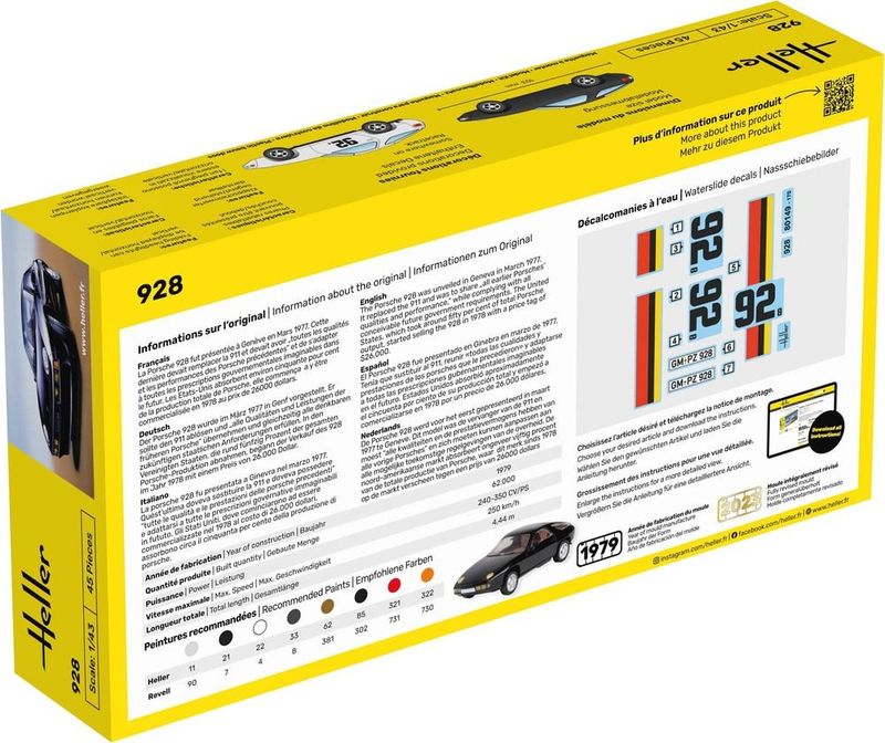 Porsche 928 Starter Set