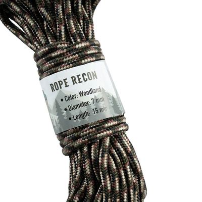 Paracord 7mm 15ft Camo